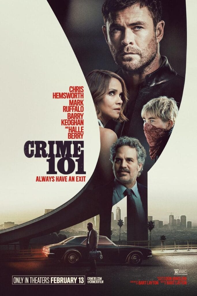Crime 101 Cast 2026 Full Cast and Intense Crime Thriller Story.