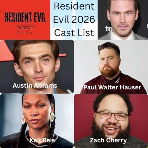 Resident Evil 2026 Cast List