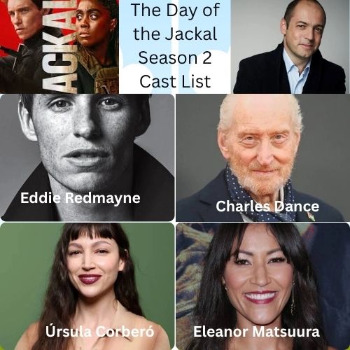 The Day of the Jackal Season 2 Cast & Characters List