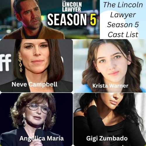 The Lincoln Lawyer Season 5 Cast & Characters List.